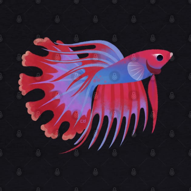 Crowntail betta by pikaole
